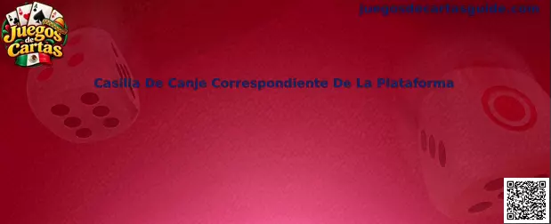 Casilla De Canje Correspondiente De La Plataforma para Juegos de Cartas