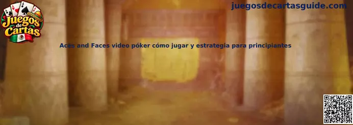Imagen ilustrativa de Aces and Faces video póker para principiantes, con cartas de póker y referencias a la estrategia del juego