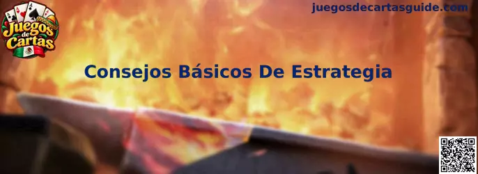 Guía visual de Consejos Básicos de Estrategia para Juegos de Cartas