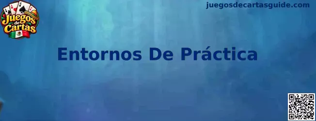 Entorno virtual para practicar juegos de cartas con naipes digitales y fichas sin valor monetario