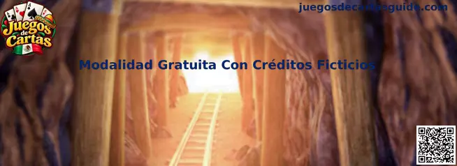 Representación de Juegos de Cartas en modalidad gratuita con créditos ficticios para entretenimiento sin dinero real