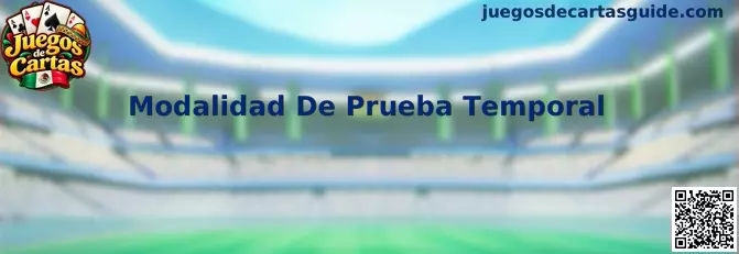 Modalidad de prueba temporal para explorar juegos de cartas digitales y conocer sus funciones