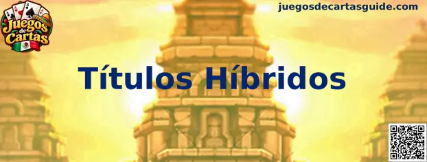 Ejemplo visual de Títulos Híbridos en Juegos de Cartas